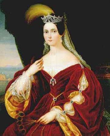  Portrait of Maria Theresa of Austria Teschen